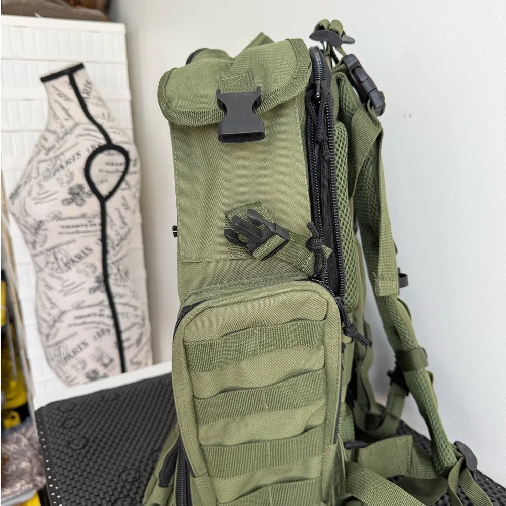 Sager Creek Sage‎ Olive Green Tactical Backpack diaper bag
